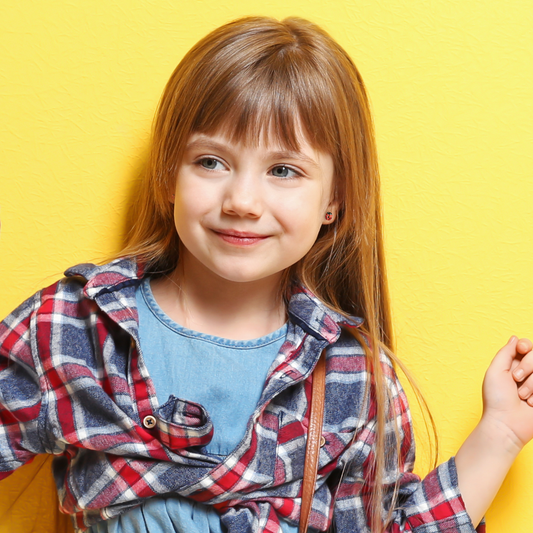 Classic Lady Bug Stud Earrings