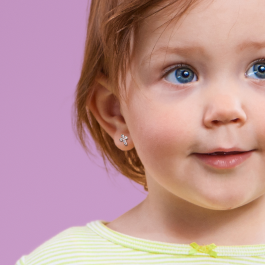 Classic Cross Stud Earrings