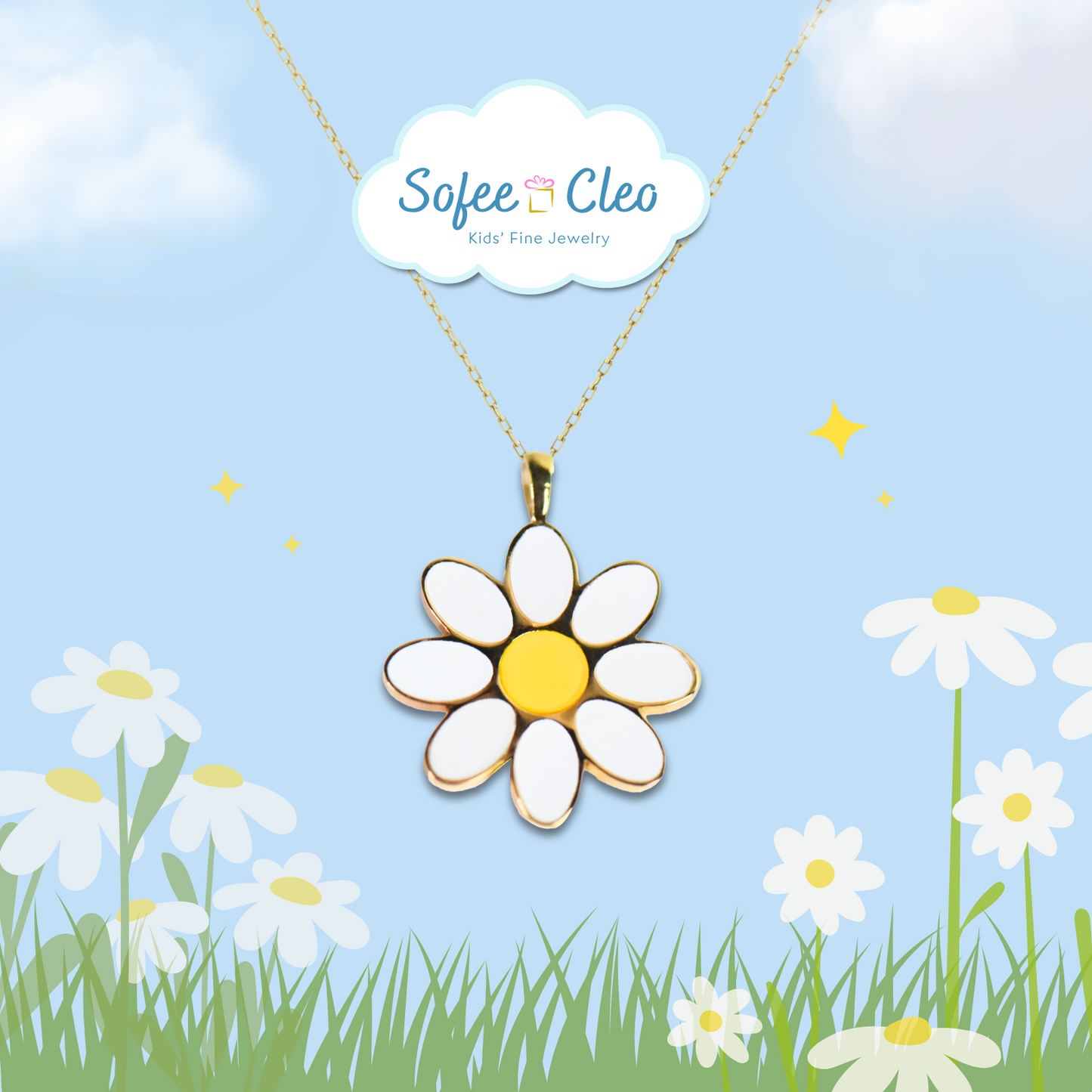Classic Daisy Pendant
