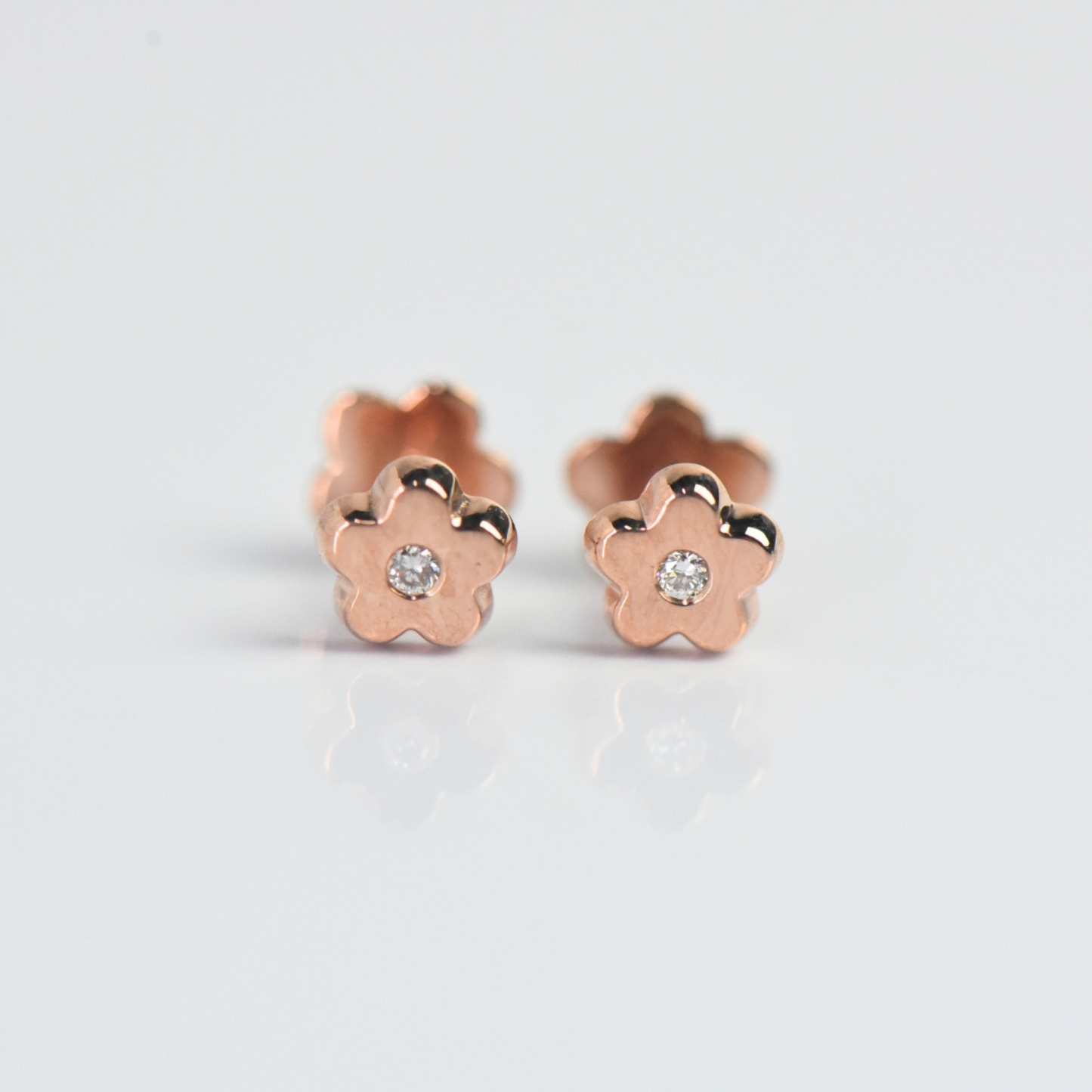 Classic Flower Stud Earrings