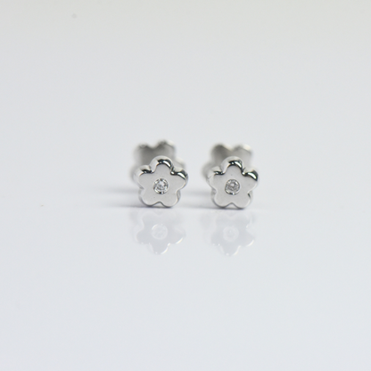 Classic Flower Stud Earrings