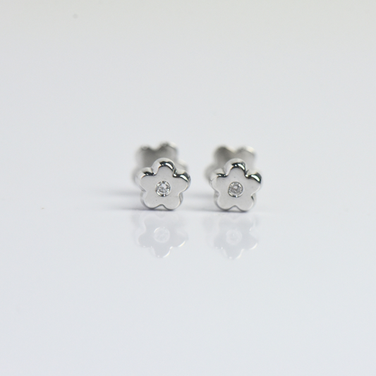 Classic Flower Stud Earrings