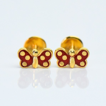 Classic Butterfly Stud Earrings